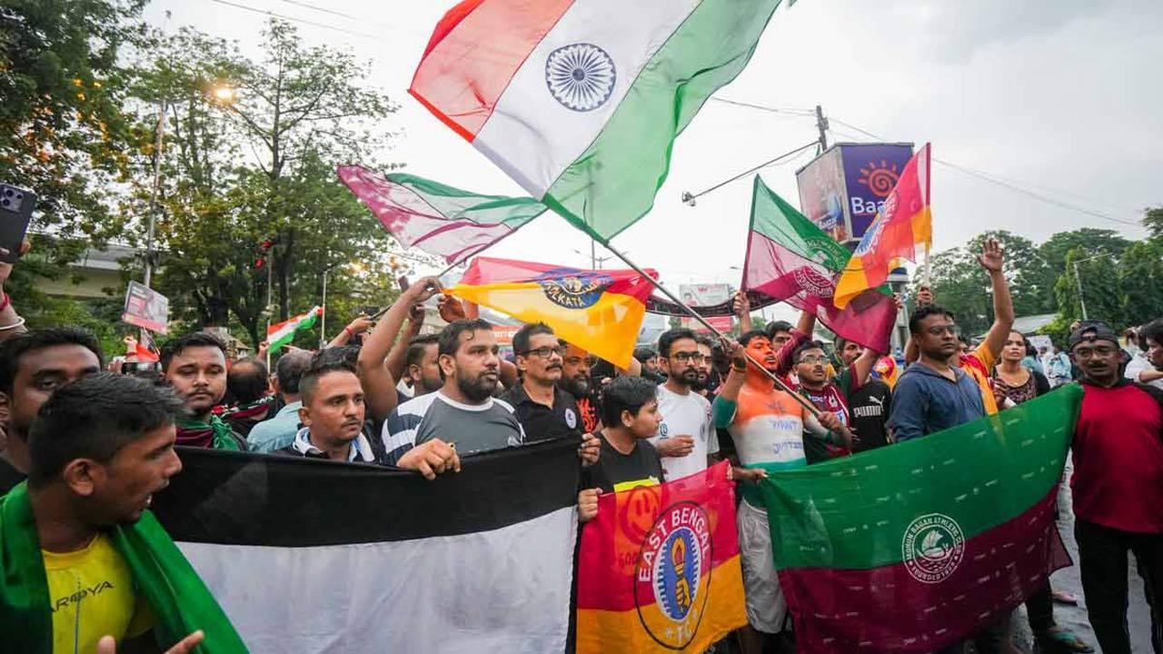 Kolkata rape-murder | When rivals reconcile: Football foes find common cause