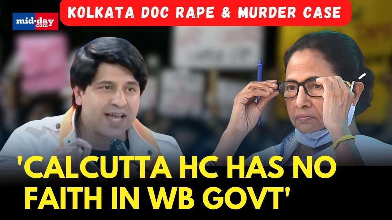Kolkata doc rape & murder case:  Shehzad Poonawalla slams Mamata govt - WATCH