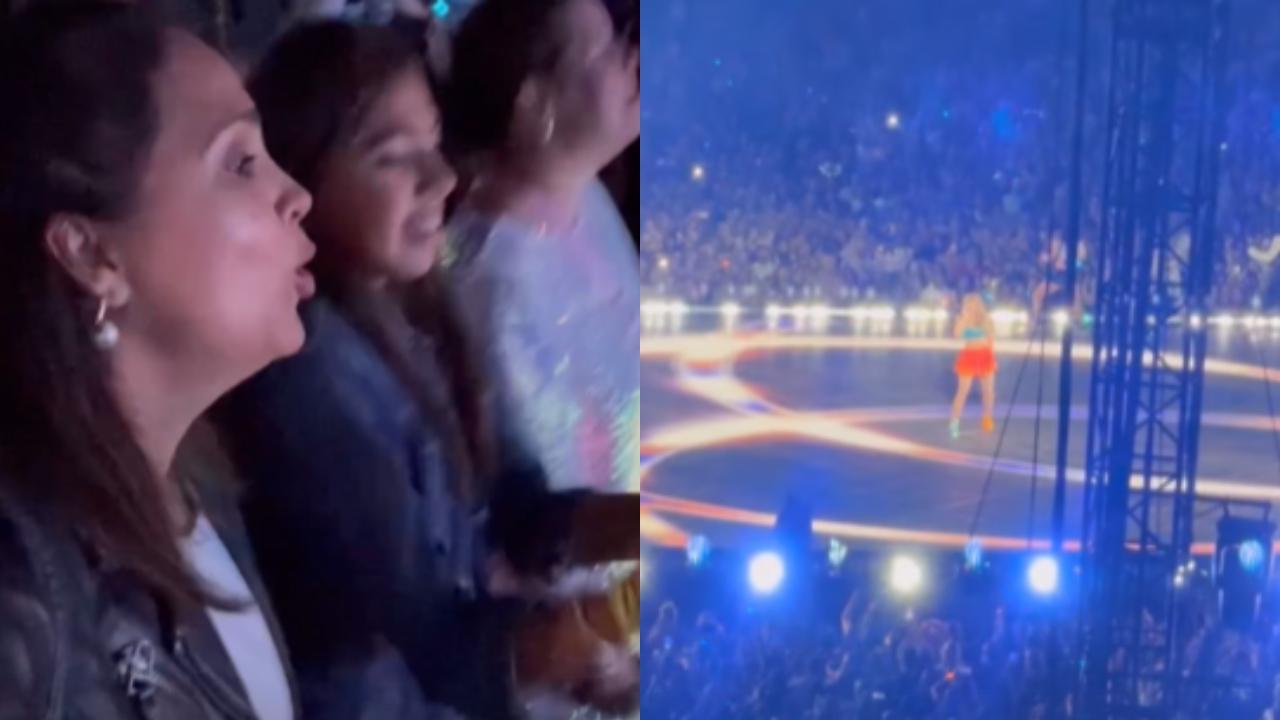 Lara Dutta and her daughter enjoy Taylor Swift's magic at The Eras Tour