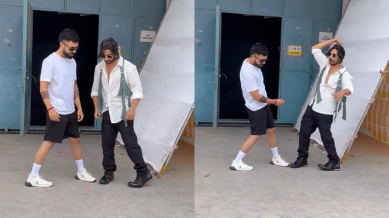 Did Shah Rukh Khan and Virat Kohli collaborate for a video? Here's the truth