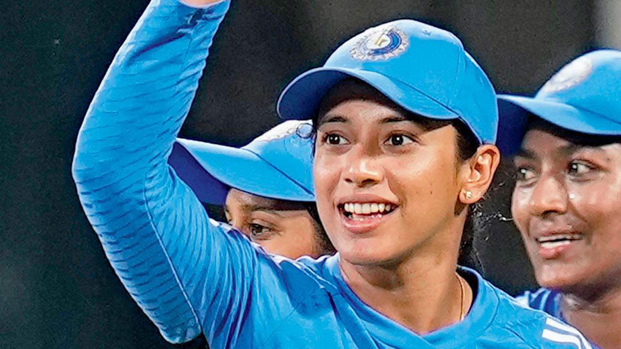 Smriti Mandhana moves to third place