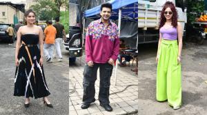 Jannat, Karan Kundrra, Ankita Lokhande & others clicked at Laughter Chefs' set