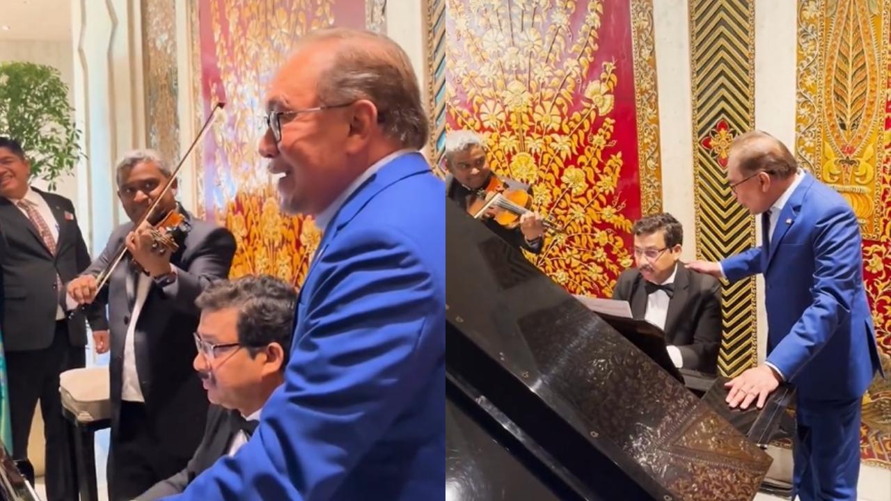 Watch: Malaysian PM Anwar Ibrahim sings 'Dost dost na raha' during Delhi stay