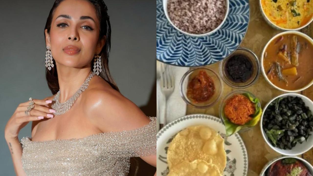 Malaika Arora treats herself with a hearty meal of brown rice and sambhar