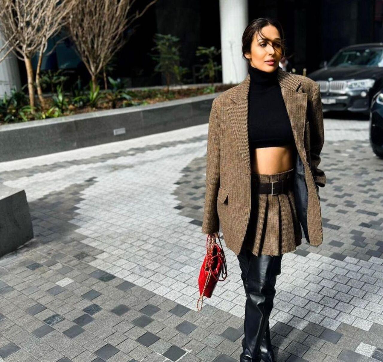 Malaika then joined Karan Johar and others at the Indian Film Festival of Melbourne (IFFM). 