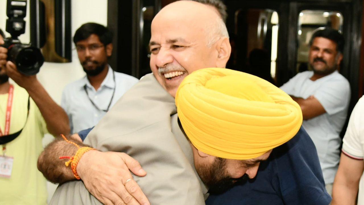 Manish Sisodia credited his release on bail to the Supreme Court and the country’s Constitution. He expressed his belief that justice had prevailed in his case and hoped that the same would happen for Kejriwal.
