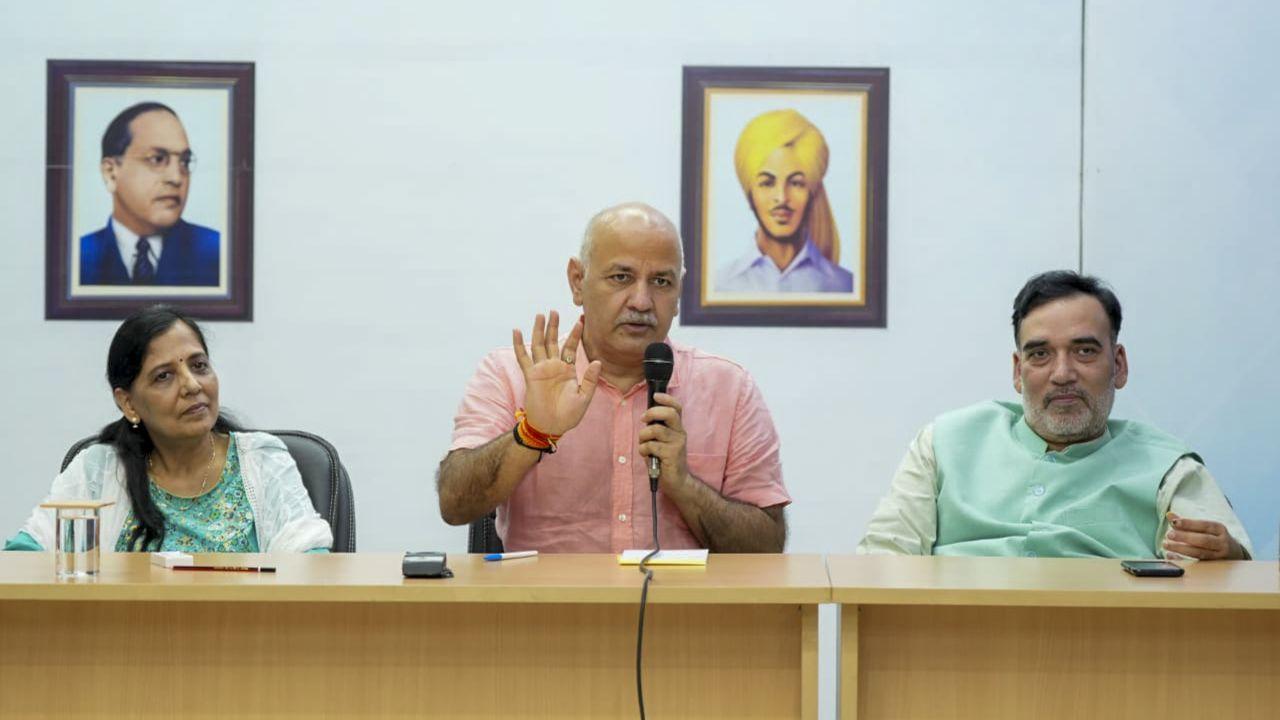AAP launches 'Satyamev Jayate' campaign to mark Sisodia's release from jail