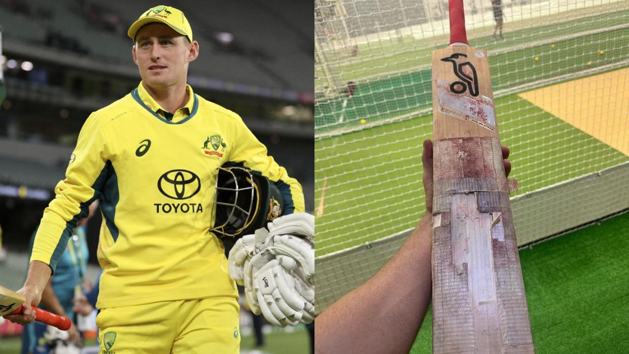 Australia's Marnus Labuschagne 'retires' bat used in 2023 WC final against India