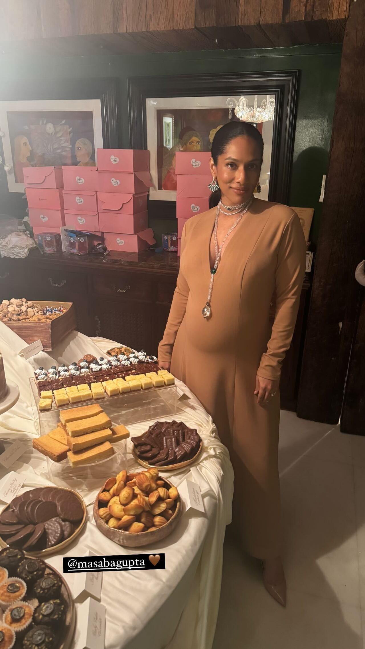 Their friends and family were in attendance. Several inside pictures and videos from the baby shower went viral on social media. 