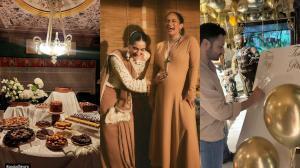 Inside Masaba Gupta-Satyadeep Misra’s biscuits and caramel-themed baby shower