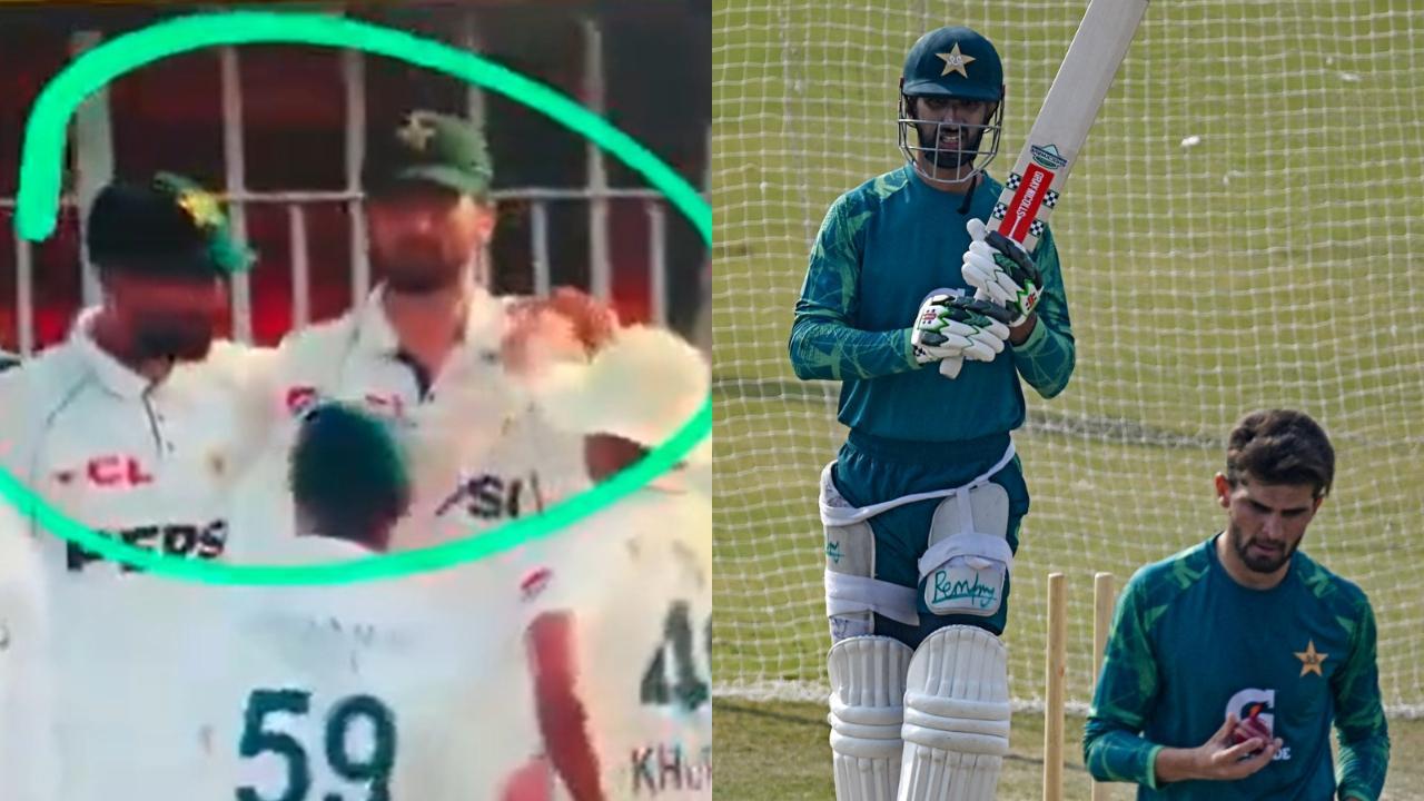 PAK vs BAN 1st Test: Afridi abruptly removes Masood's hand during huddle, viral video highlights internal discord