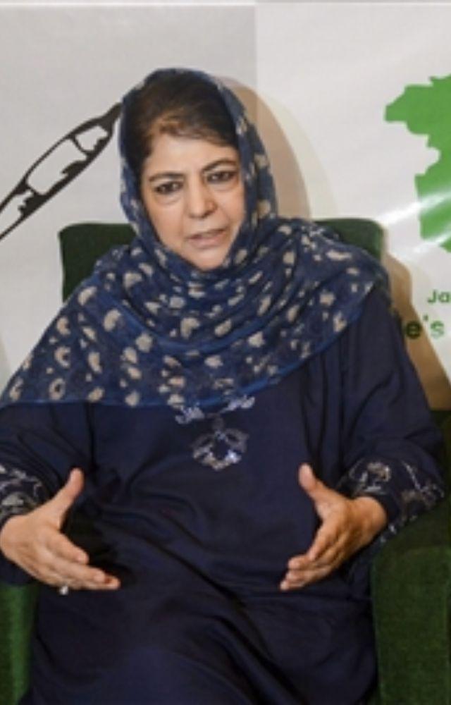 PDP president Mehbooba Mufti has announced that she will not contest the upcoming Jammu and Kashmir assembly elections.