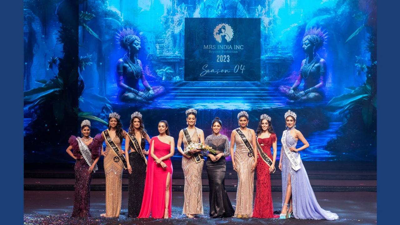 Mohini Sharma stands strong with Mrs. India Inc. Winners