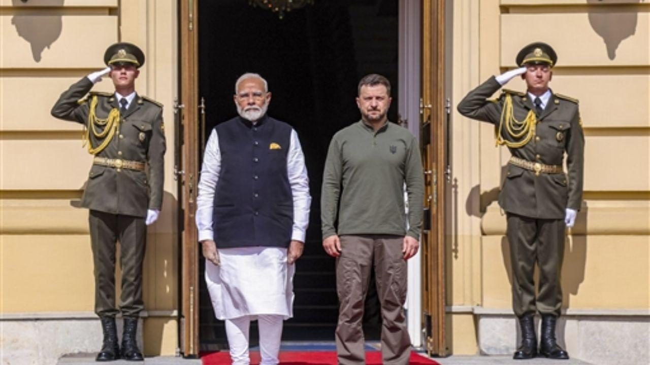 PM Modi presents BHISHM cubes to Ukraine; Zelenskyy expresses gratitude