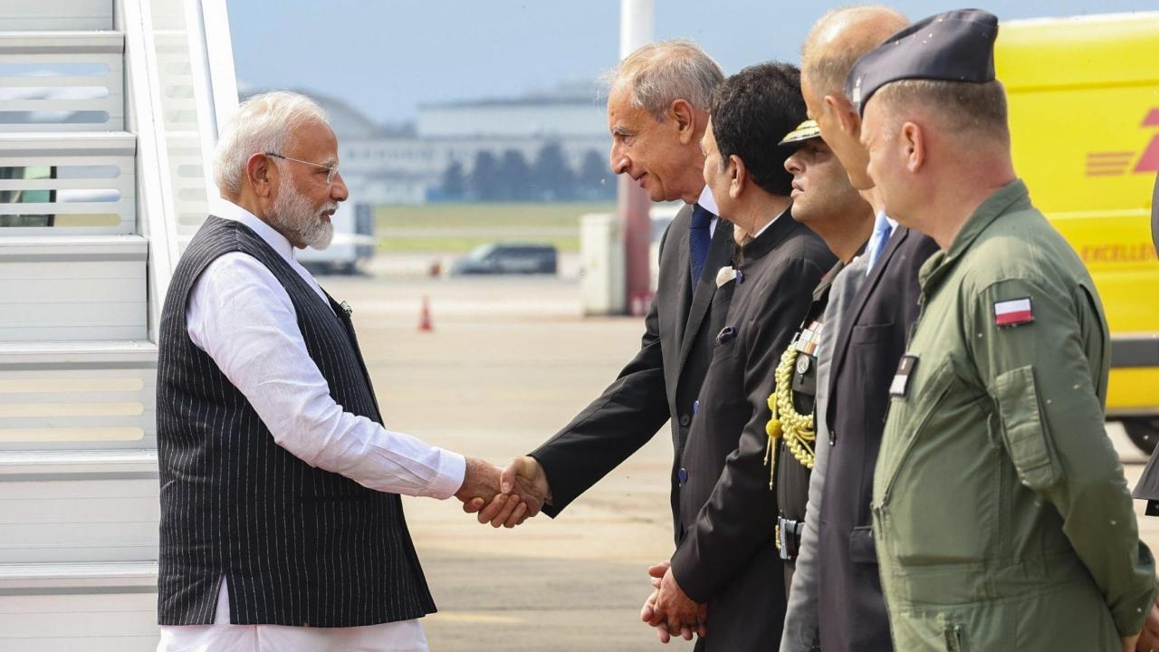 Prime Minister Modi's visit to Poland is the first trip by an Indian Prime Minister to the country in the past 45 years