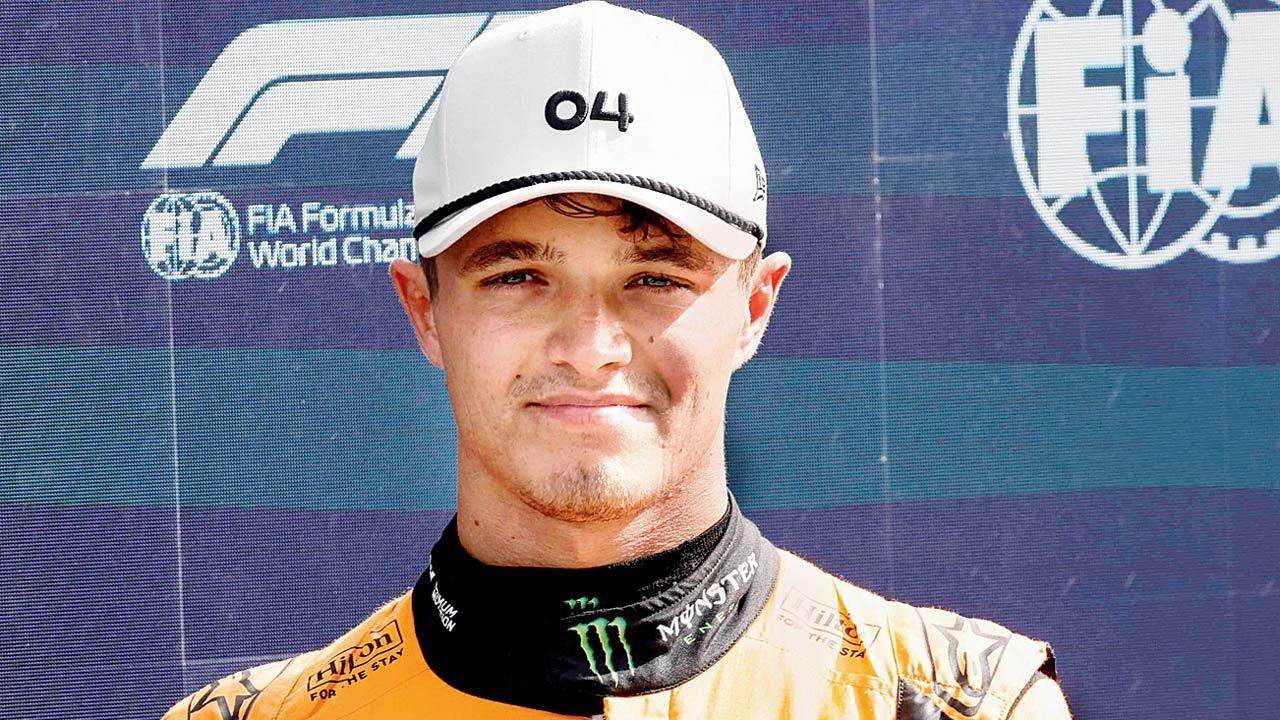 McLaren’s Lando Norris takes pole at Dutch GP