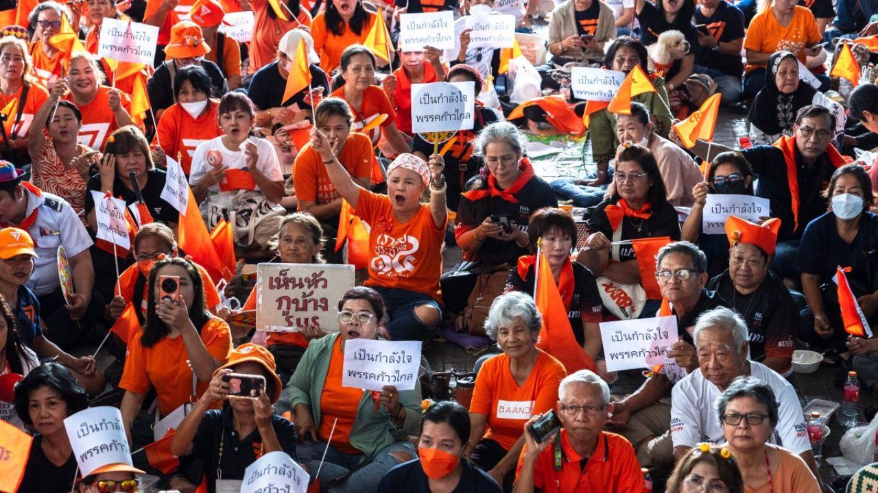 It remains uncertain what will happen to the non-executive lawmakers of the dissolved Move Forward Party. 