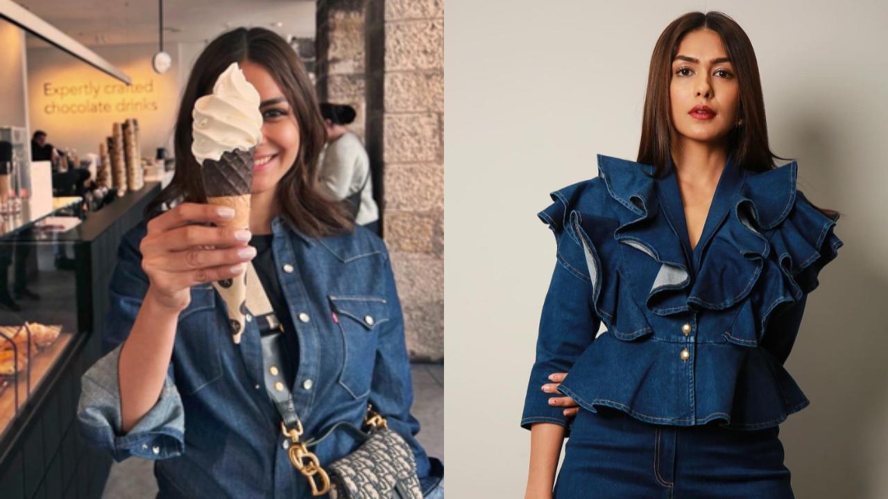 Mrunal Thakur flaunts THIS delicious treat on her cheat day