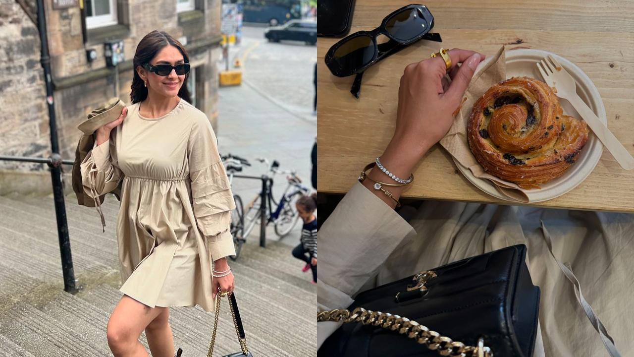 Mrunal Thakur sets vacation goals with pictures from her Scottish holiday