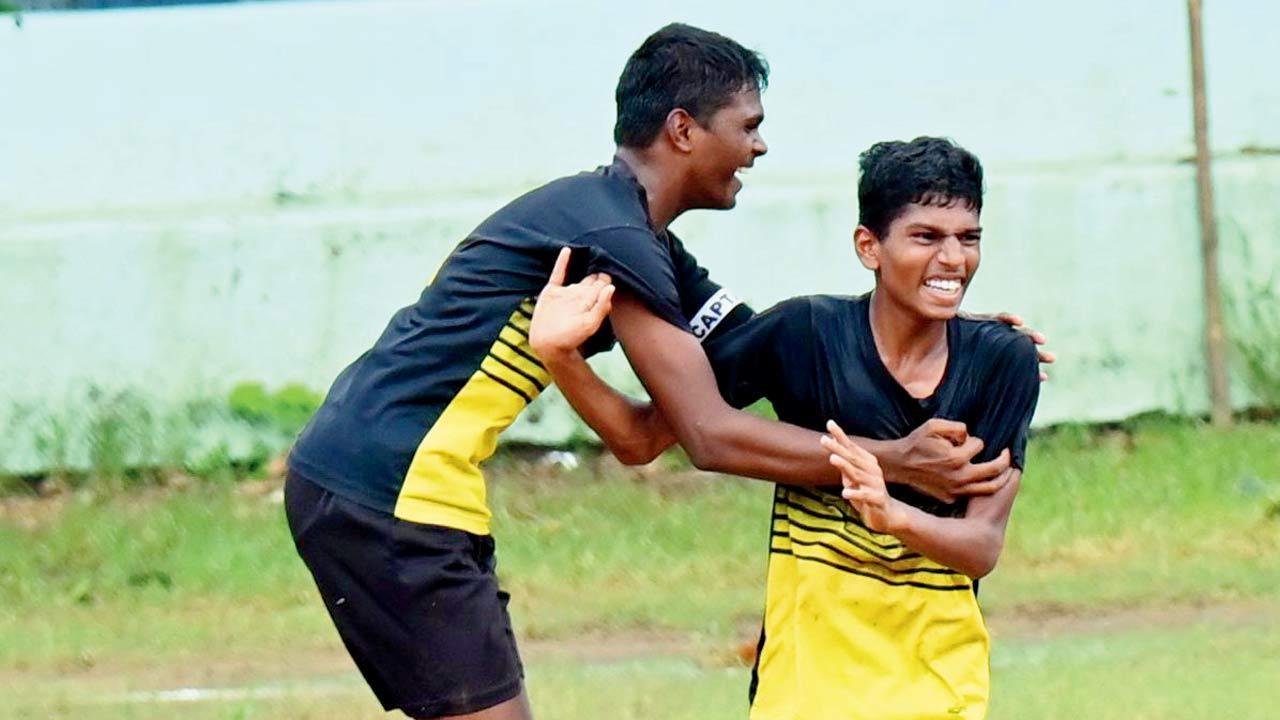 Kshitij ’tricks again as St Lawrence destroy CNM 8-0