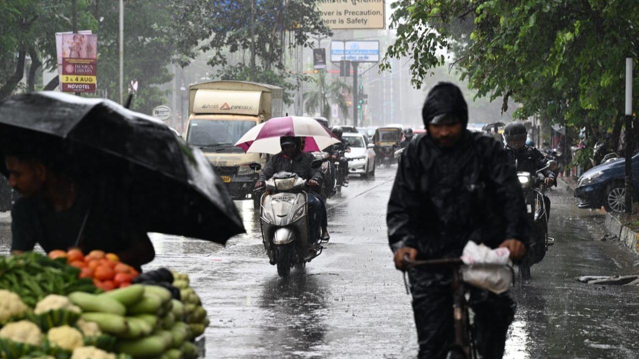 Mumbai and the metropolitan region is seeing heavy rain after a couple of days of slight lull in the intensity of the downpour. 