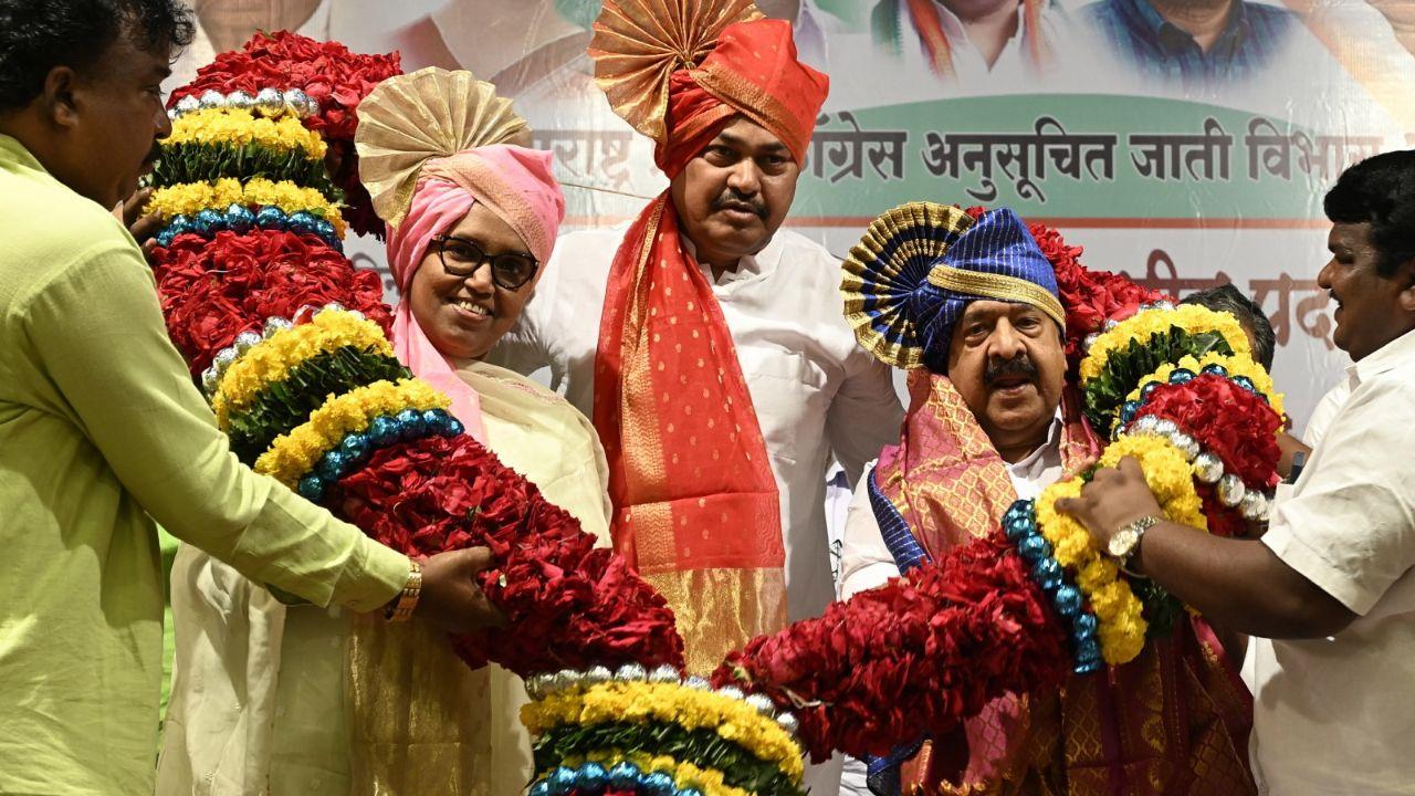 Rajesh Lilothia, Chairman of the All India Congress Committee (AICC) Scheduled Castes Department, played a leading role in the meeting. 