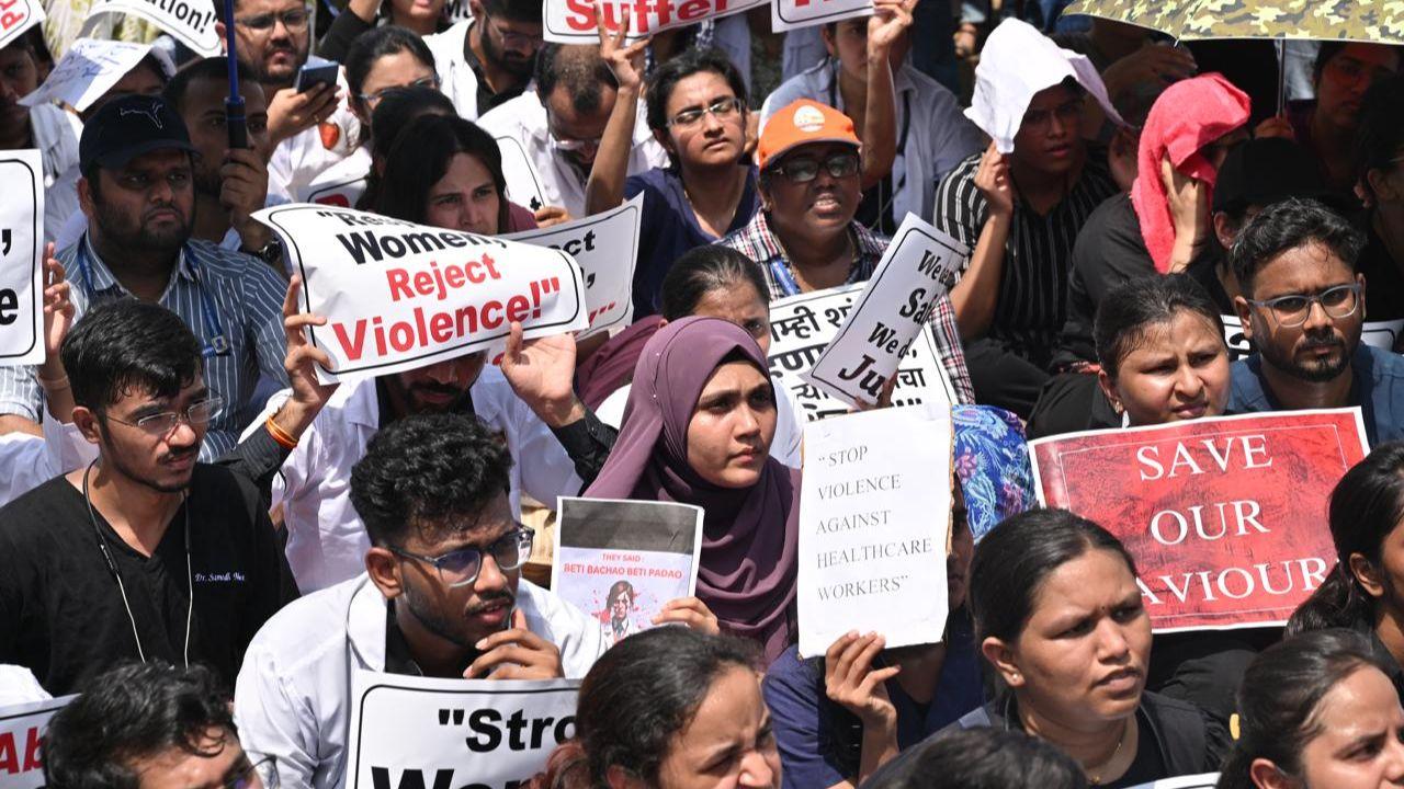 The strike was initiated to support a nationwide protest against the rape and murder of a post-graduate trainee doctor at Kolkata's RG Kar Medical College and Hospital.