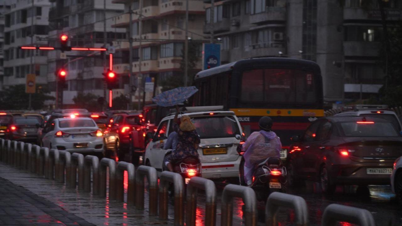 The Met Department said that there was a possibility of heavy rainfall towards night/ early morning hours.