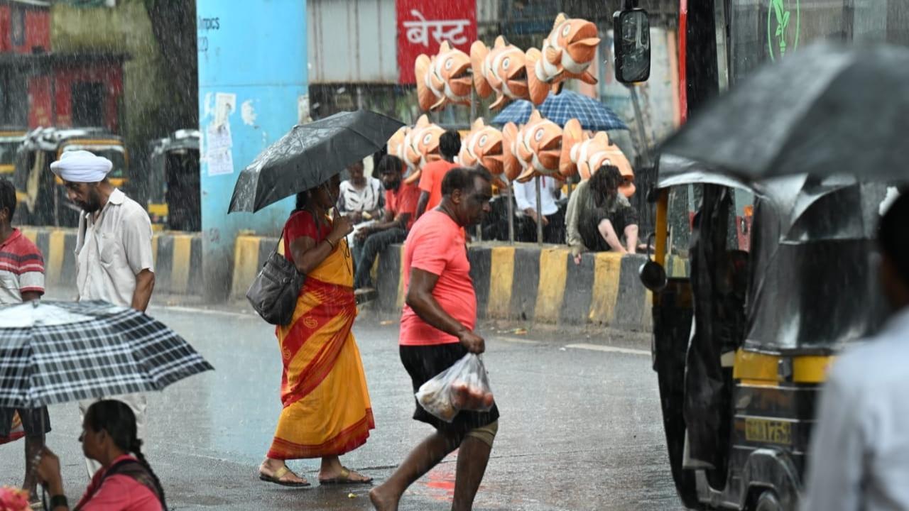 Mumbai weather updates: City to witness moderate rains, heavy showers predicted for Thane and Palghar