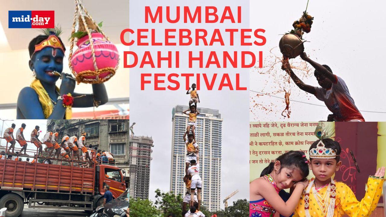 Dahi Handi 2024: Mumbai celebrates the joyous festival with great pomp - WATCH