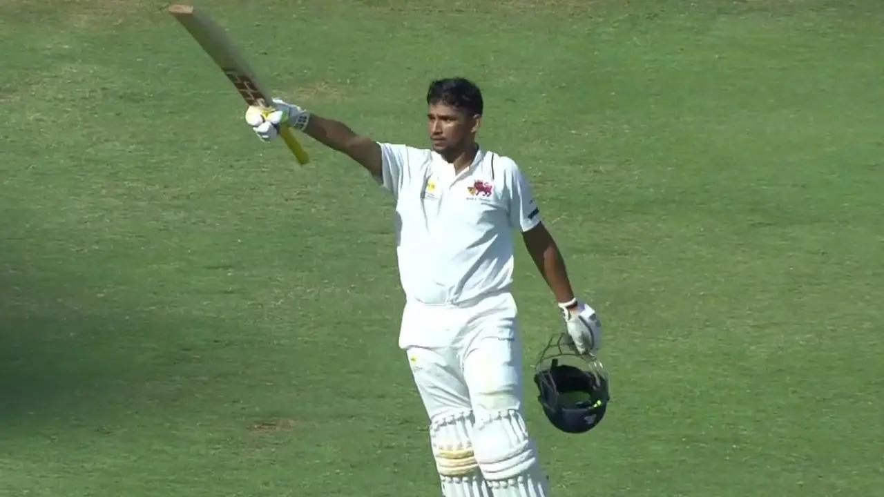Mumbai: Sarfaraz Khan (c), Suryakumar Yadav, Shreyas Iyer, Akhil Herwadkar, Divyansh Saxena, Musheer Khan, Vedant Murkar, Siddhanth Addhatrao, Suryansh Shedge, Shams Mulani, Tanush Kotian, Himanshu Singh, Atharva Ankolekar, Roystan Dias, Mohit Avasthi, Sylvester Dsouza and Junaid Khan