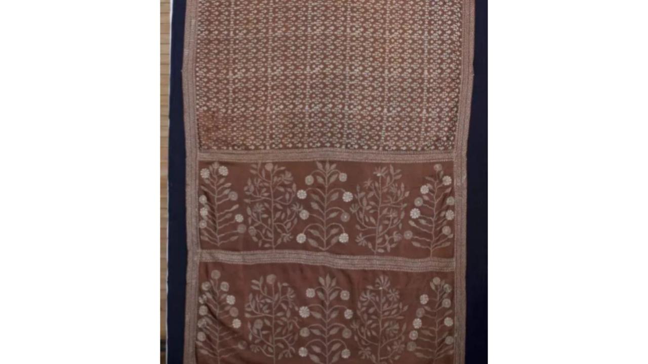 Nakshi Kantha Silk Saree