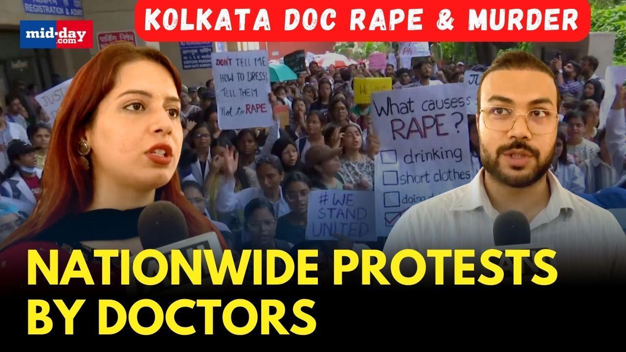 Kolkata rape & murder case: Doctors stand in solidarity with the victim - WATCH