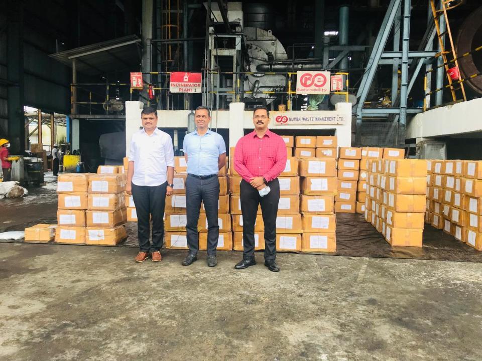 NCB disposes of 5,489 kg of drugs seized during multiple raids in Maharashtra