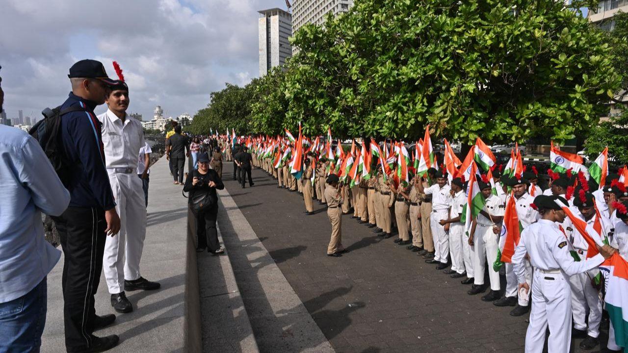 Chief Minister Eknath Shinde earlier said the 'Har Ghar Tiranga' initiative has become a mass movement and invokes a spirit of nationalism and patriotism among the younger generation.