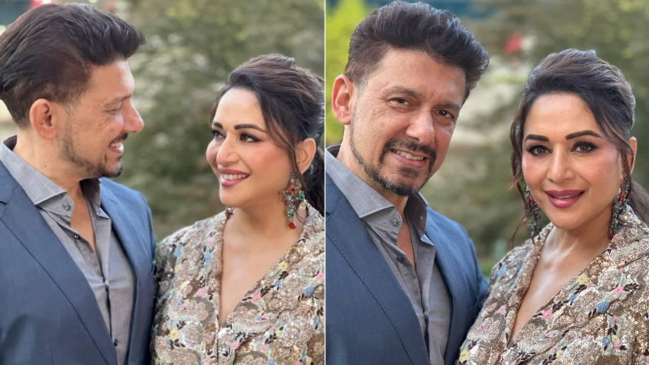 Dr Shriram Nene shares adorable post featuring wifey Madhuri Dixit, check it out