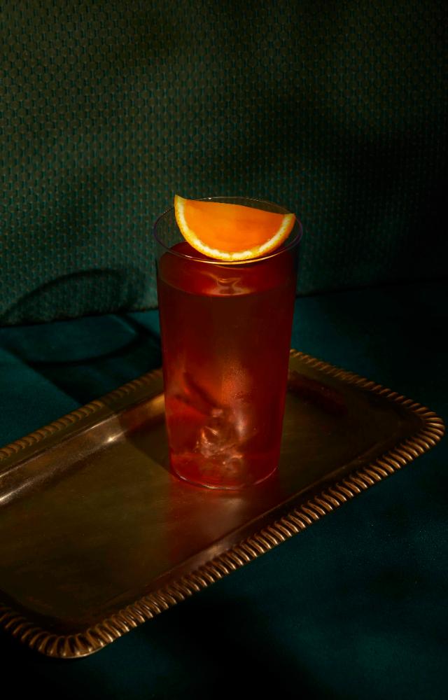 Signature cocktails include Sunset at Marine Drive, Citrus Tequila Fizz and Khari Baoli. 