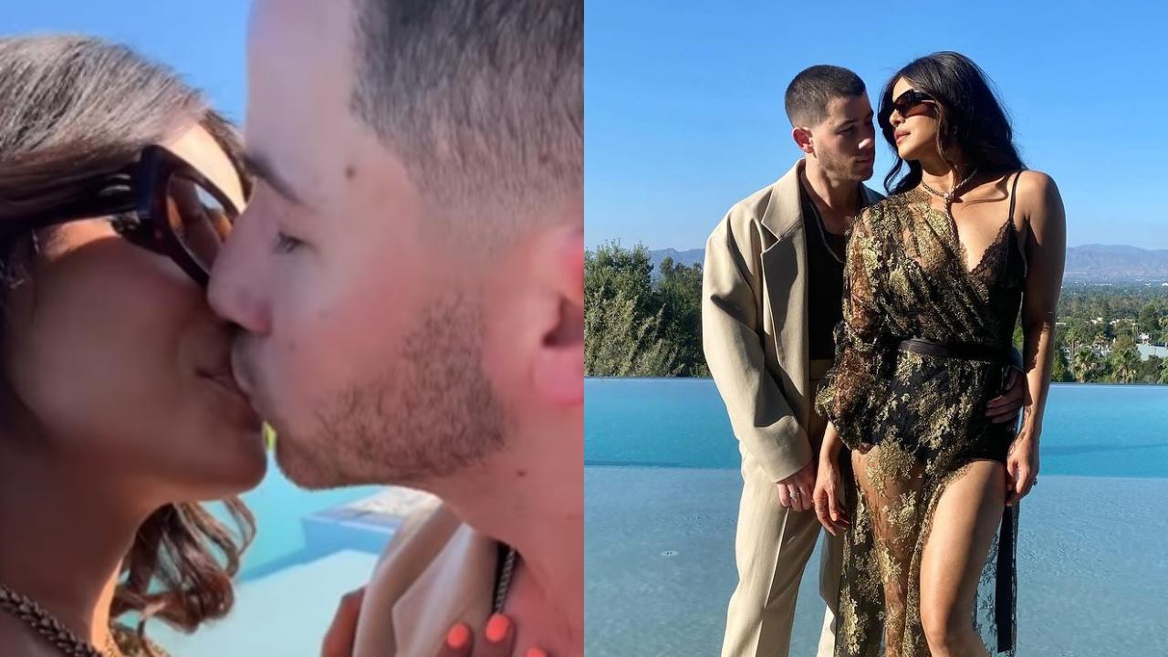 Nick Jonas locks lips with his 'Forever Date' Priyanka Chopra in adorable video
