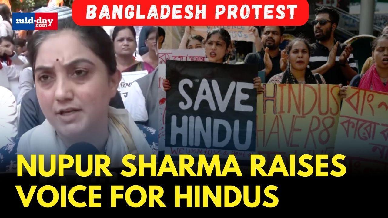 Former BJP leader Nupur Sharma condemns atrocities done on Hindus in Bangladesh