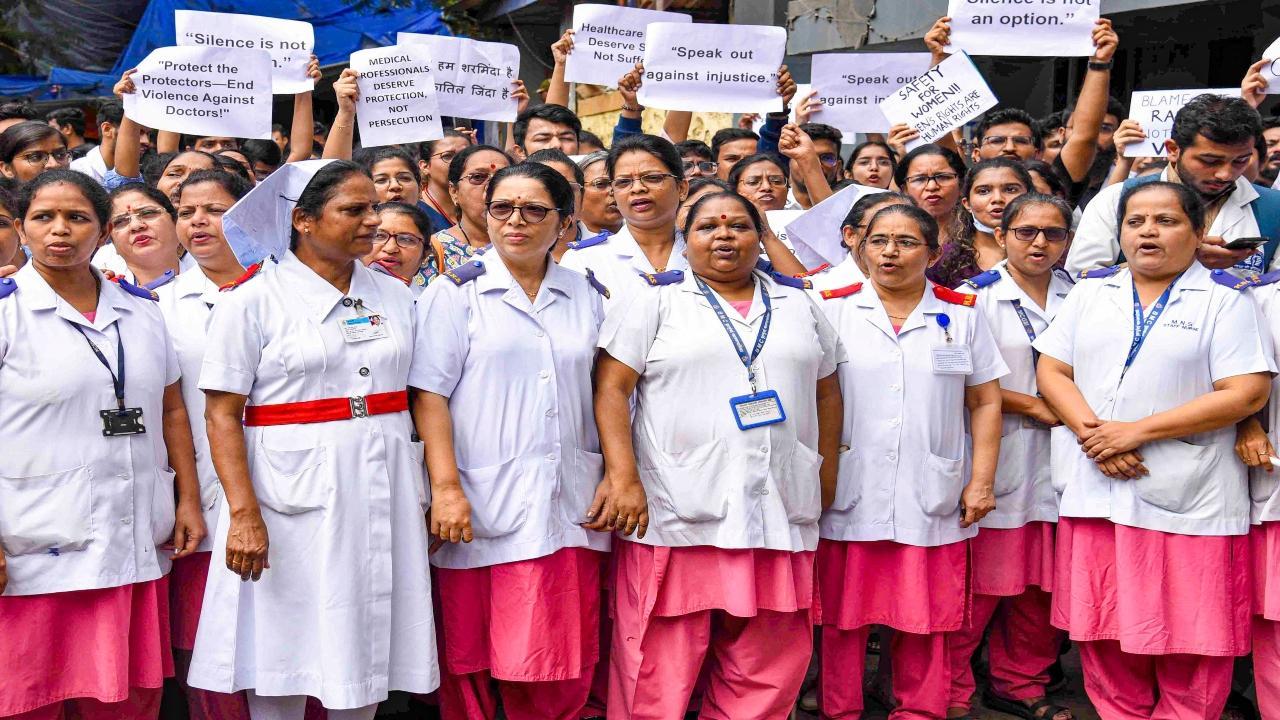 Kolkata rape-murder: Resident doctors' strike in Maharashtra intensifies as seniors join them