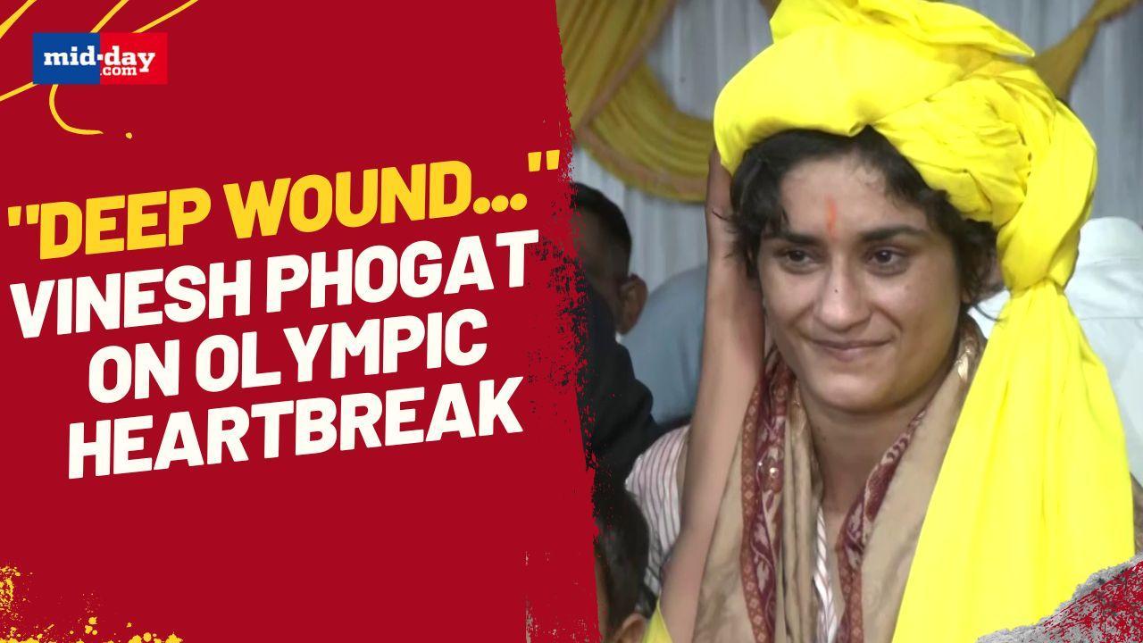 Wrestler Vinesh Phogat welcomed in Balali, opens up about Olympic pain