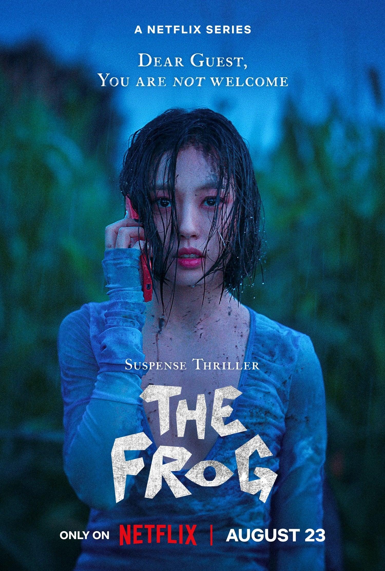 The Frog (August 23) - NetflixThis South Korean thriller is set in a remote forest motel run by Jeon Young-ha, whose life is thrown into chaos when strange guests arrive. As secrets are unveiled, local police chief Yoon Bo-min investigates a web of mysterious connections that hint at something far darker.