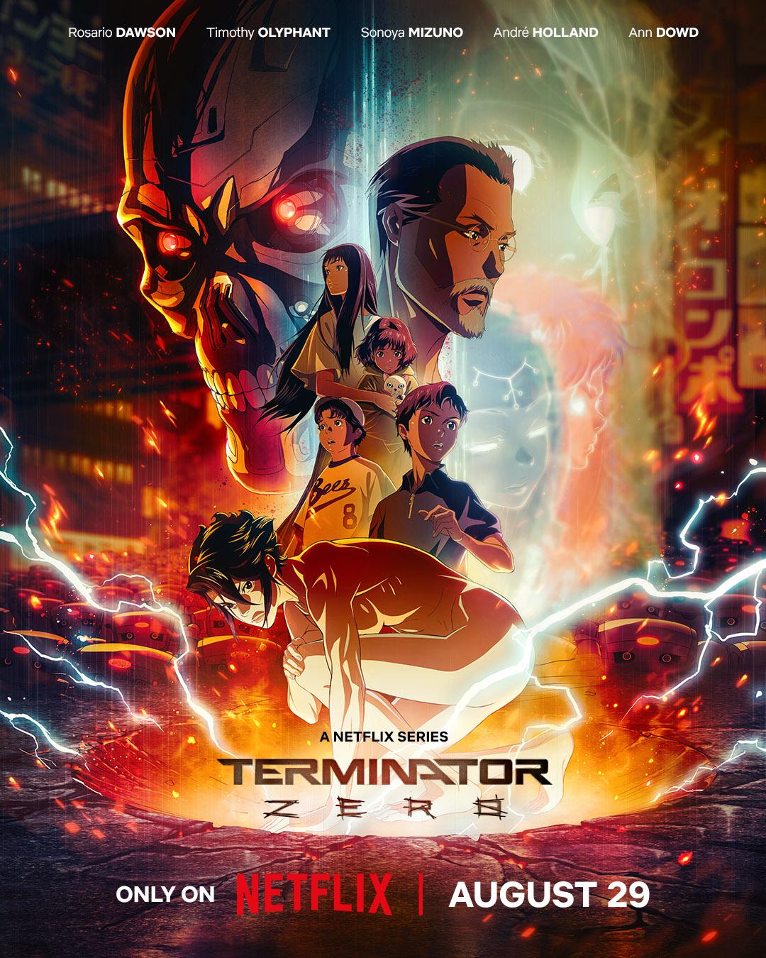 Terminator Zero (August 29) - Netflix  Terminator Zero is an anime series that dives deep into the 