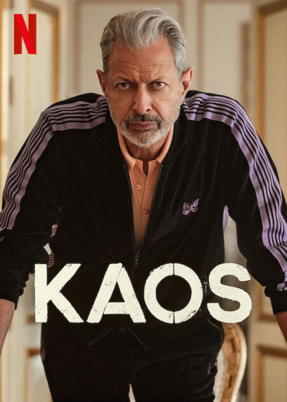 KAOS (August 29) - Netflix  KAOS is a dark comedy reimagining Greek mythology with a modern twist. Jeff Goldblum stars as a paranoid Zeus, who spirals into chaos after discovering a wrinkle on his forehead, which triggers his fear of an ancient prophecy. The series features Janet McTeer as Hera, David Thewlis as Hades, and Cliff Curtis as Poseidon, while weaving in the lives of mortals intertwined with the gods’ fate.