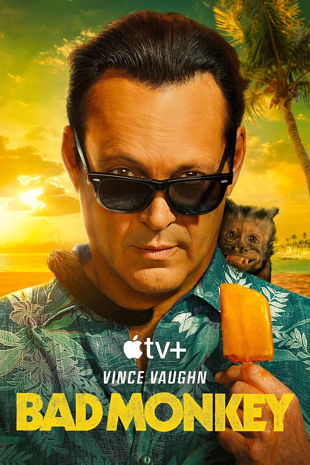 Bad Monkey (August 14) - Apple TV+Vince Vaughn stars as Andrew Yancy, a former Miami detective now working as a restaurant health inspector in the Florida Keys. He stumbles upon a strange case involving a severed human arm caught by tourists.