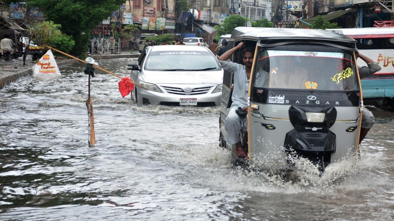 In Photos: Landslide, floods bring normal life to standstill in Pakistan