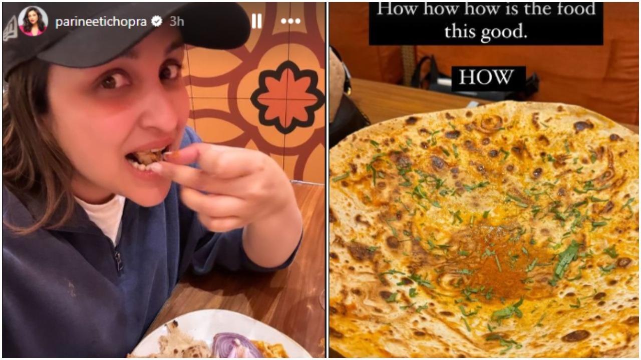Parineeti Chopra tries Indian food in London, shares drool-worthy photos