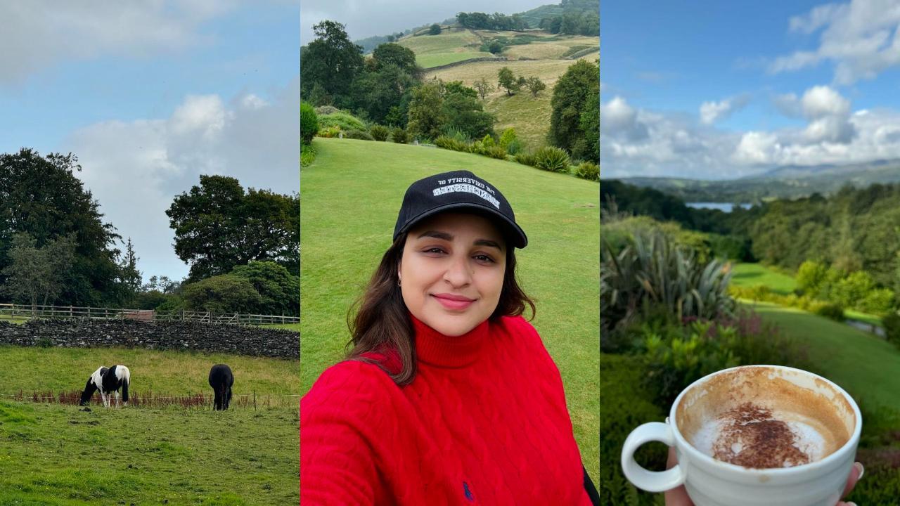 Parineeti Chopra's pictures from UK 