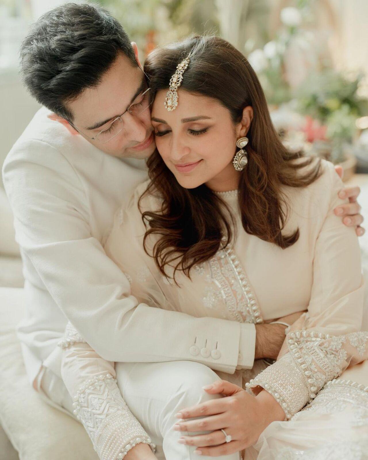 Parineeti and Raghav got engaged in New Delhi on May 13 in the presence of close family and friends. The couple kept their relationship under wraps till the time they formally exchanged the rings.