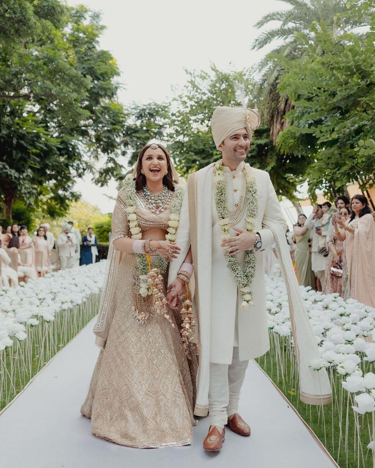 They tied the knot on September 24, 2023, at the Leela Palace Hotel in Udaipur, Rajasthan.